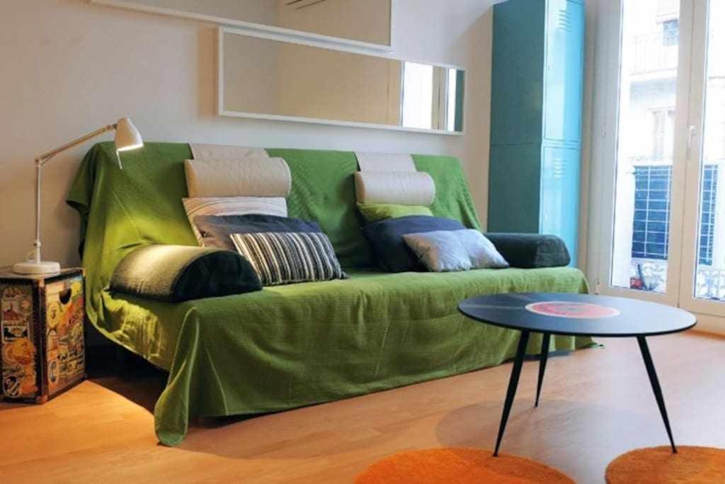 Calm Modern Apartment Barcelona Bagian luar foto