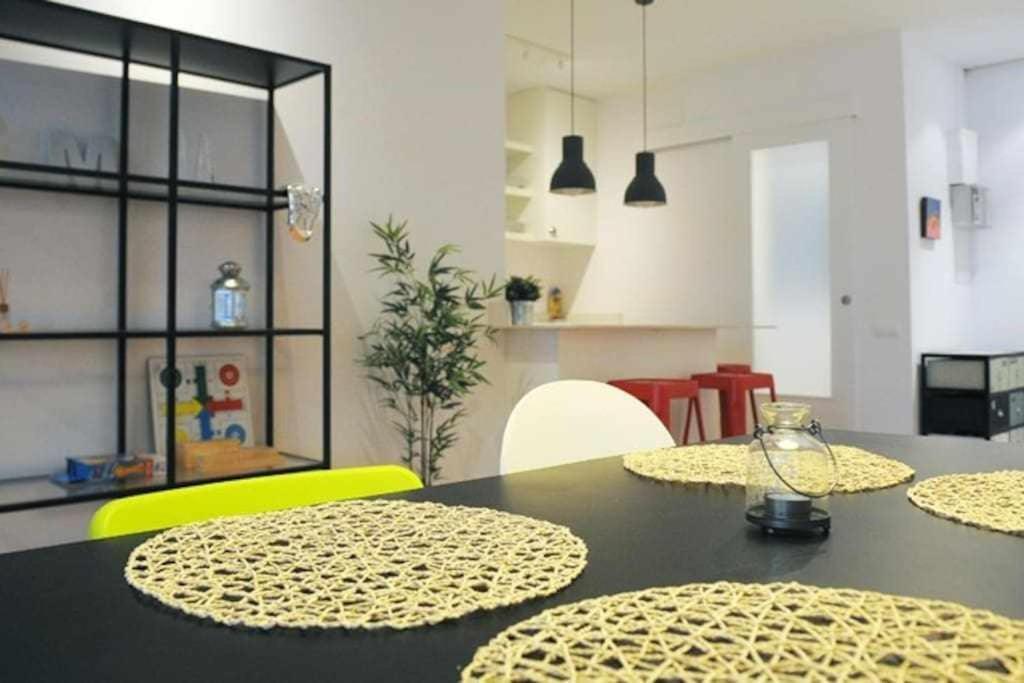 Calm Modern Apartment Barcelona Bagian luar foto